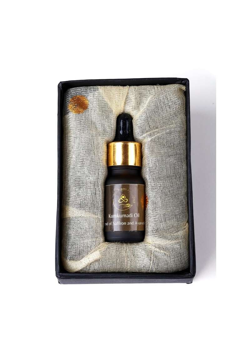 Ayurveda Kumkumadi Face Oil Anti Aging and Skin Brightening Ayurvedic Oil with Saffron and 26 Plus Super Herbs - Indya