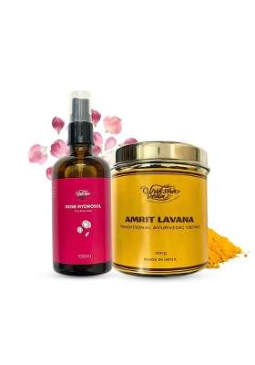 Vriksha Veda Amrit Lavana Traditional Ayurvedic Ubtan for Glowing Skin 100ML