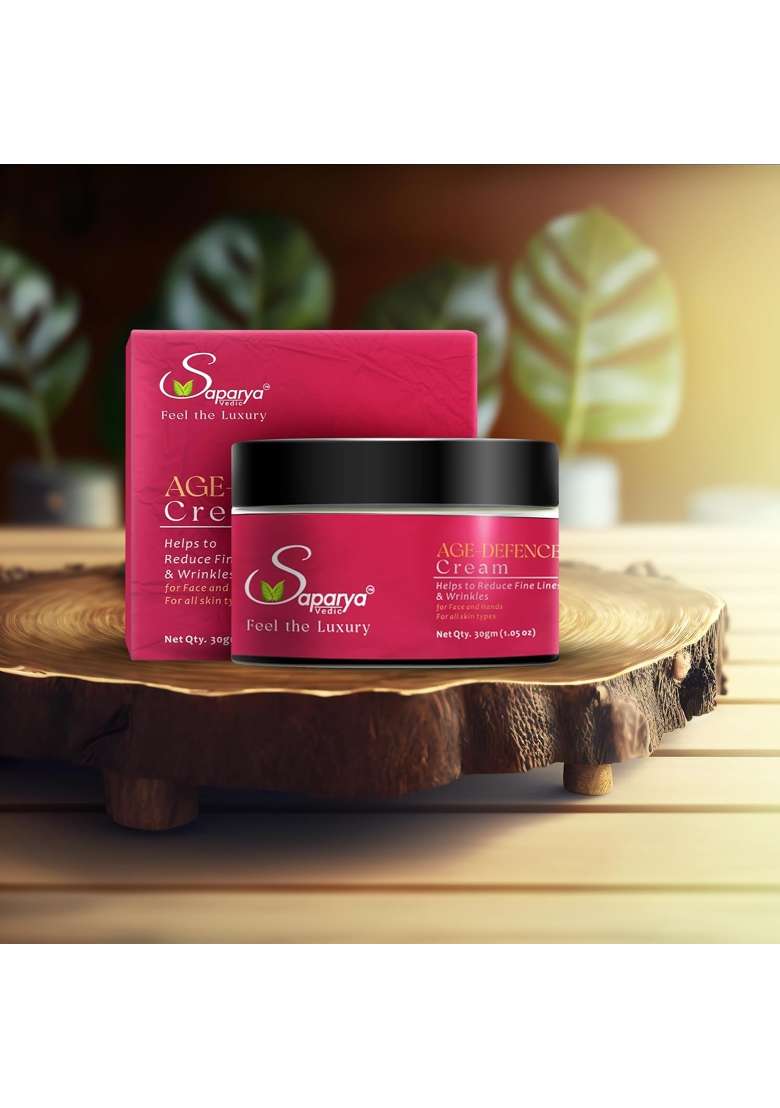Saparya Vedic Unisex Ayurvedic Herbal Ingredients Anti Aging Kit with Body Wash Face Cream Scrub Moisturizer - Indya