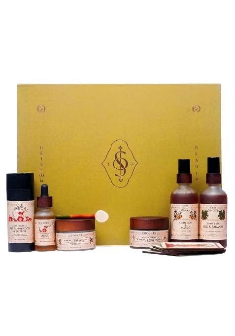 OLD School Timeless Gift Box Luxury Skincare Set for Radiant Glow