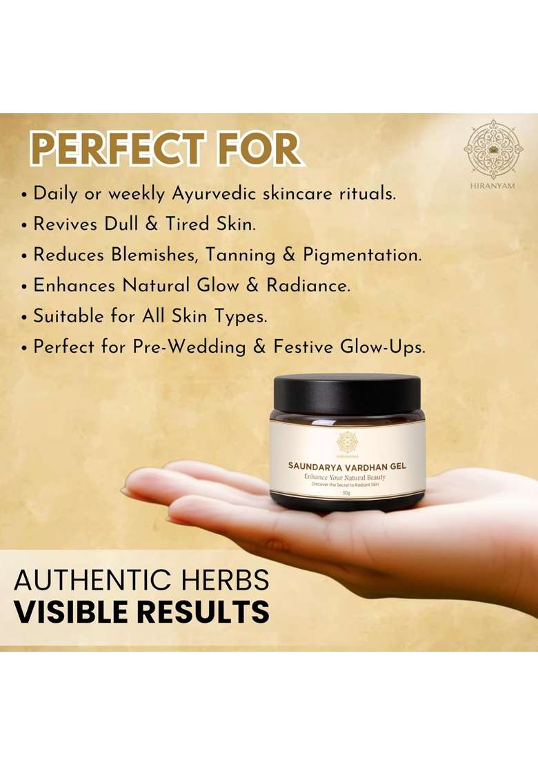 Hiranyam Ayurvedic Luxury Skincare Set for Radiance Anti Aging and Glowing Skin - Indya
