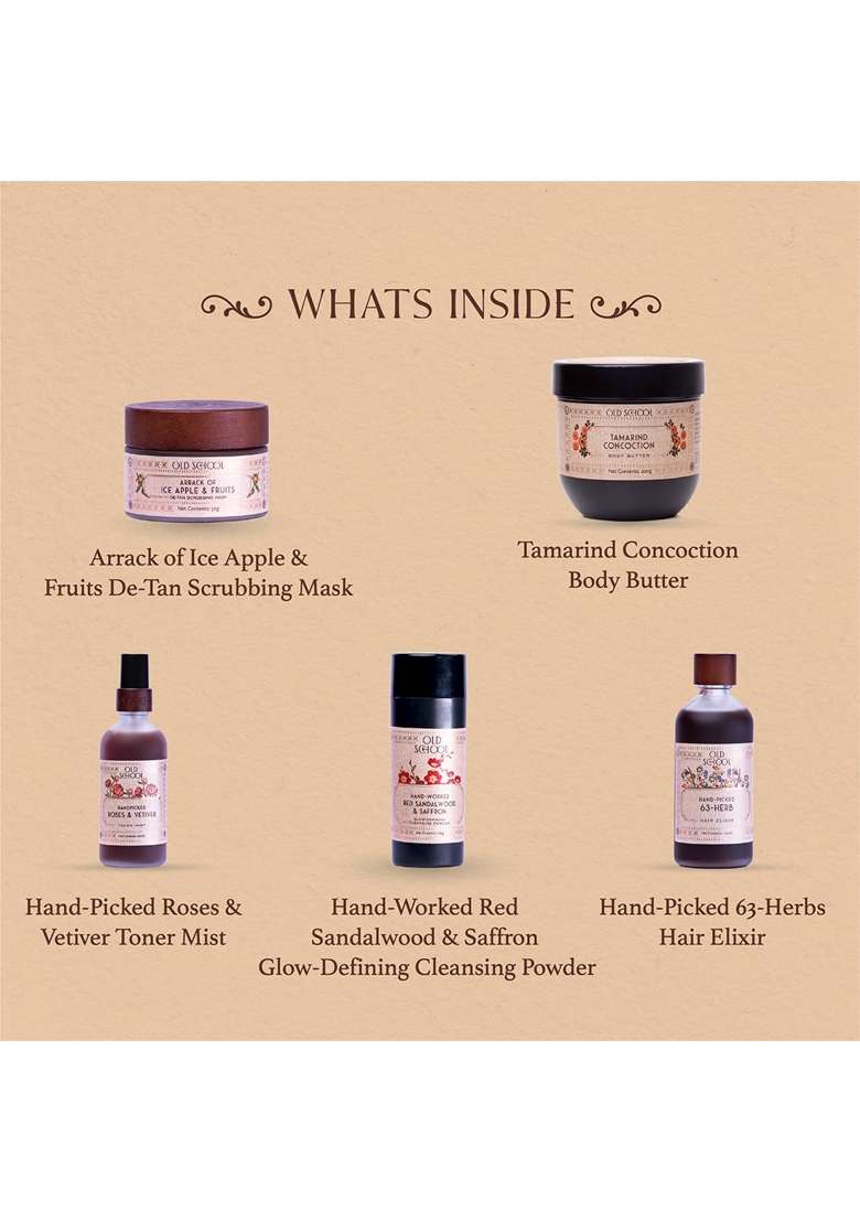 OLD School Yours Curated Gift Box for Glowing Skin - Indya