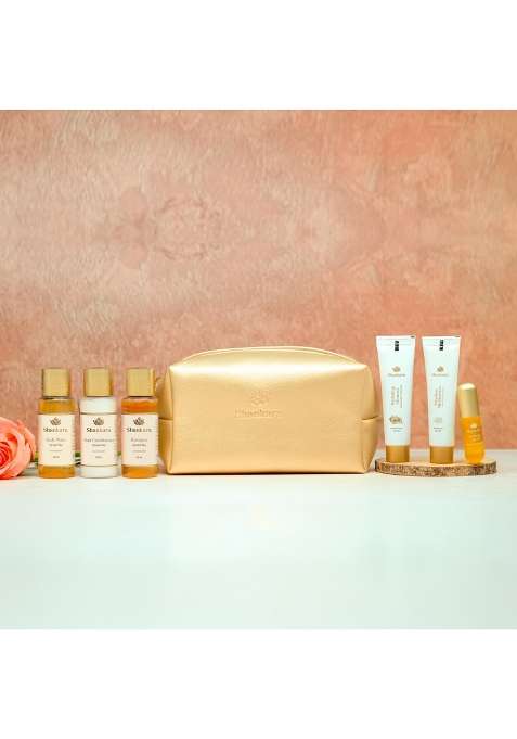 Shankara Royal Bath and Body Essentials Luxurious Ayurvedic Skincare and Haircare Gift Set