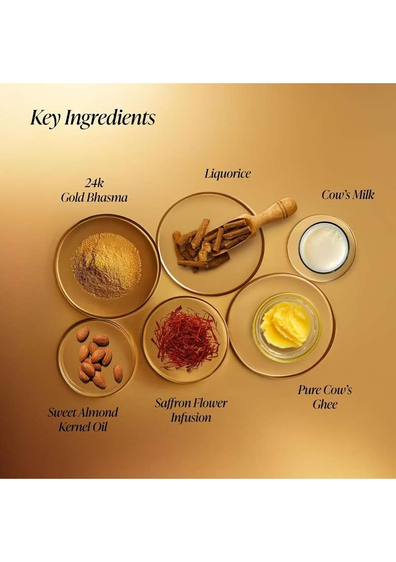 Forest Essentials Soundarya Anti Ageing Serum with 24K Gold Ayurvedic Face Serum for Clarity Pigmentation - Indya