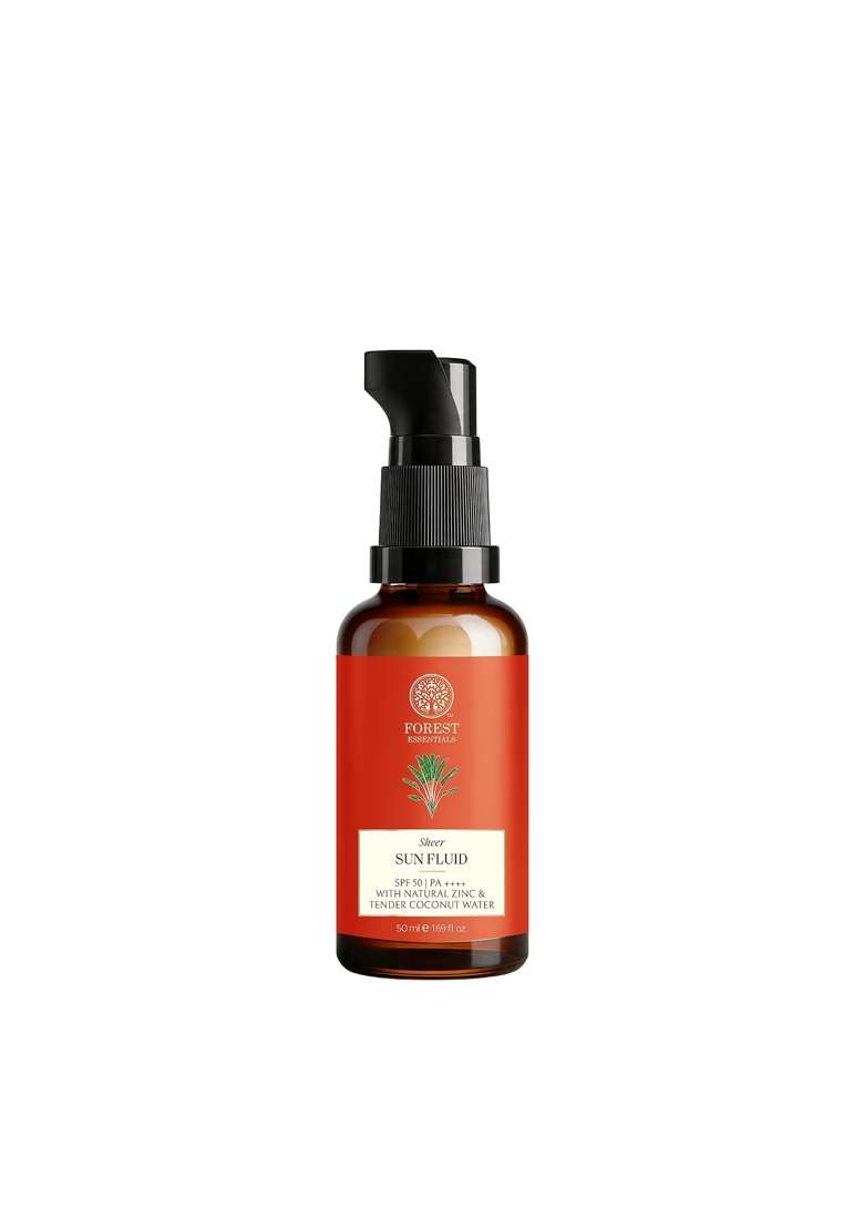 Forest Essentials White Ayurvedic Mineral Sunscreen with SPF 50 PA Plus - Indya