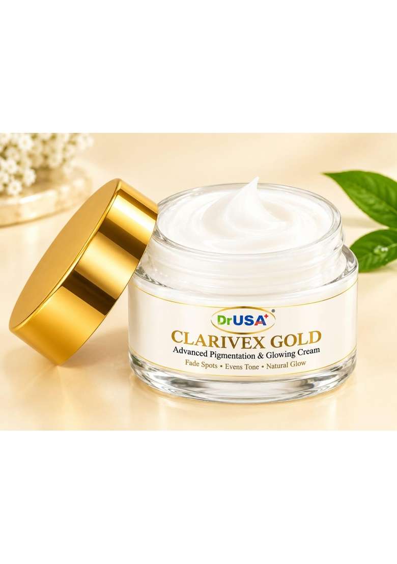 Drusa Clarivex Gold Ayurvedic Cream Is Specially Designed for Daily Skincare to Help Improve the Appearance - Indya