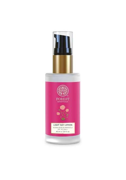 Forest Essentials Light Day Lotion Rose and Marigold with SPF 30 PA Plus