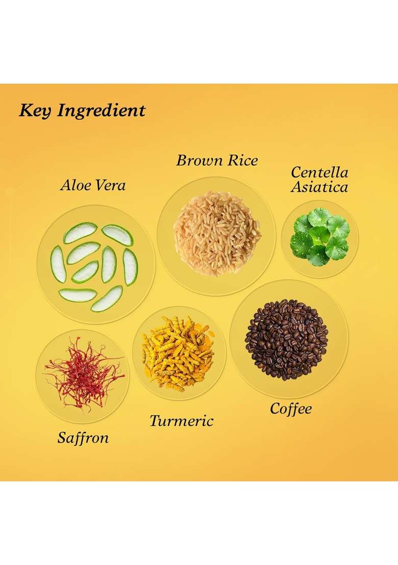 Kaayu Rituals Vaarinikaa Brown Rice Face Serum with Saffron Vitamin E Niacinamide and Coffee - Indya