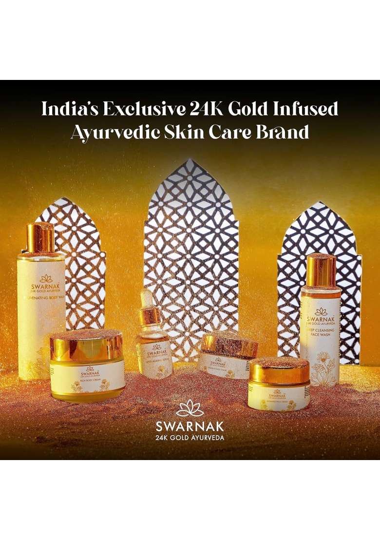 Swarnak Indias Exclusive 24K PURE Gold Infused Ayurvedic Skin Care Brand Introduces Pure Ayurvedic Youthful - Indya