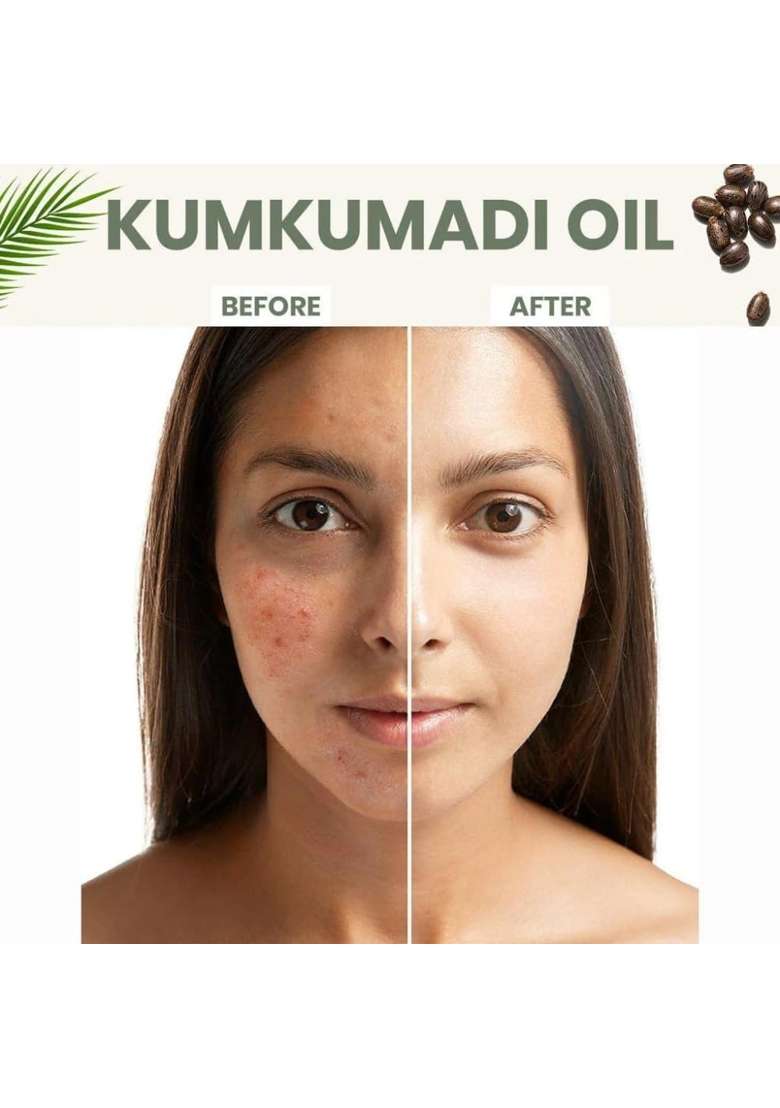 Teal and Terra Kumkumadi Tailam Face Oil Authentic Ayurvedic Saffron Face Oil Brightens and Glows Skin - Indya