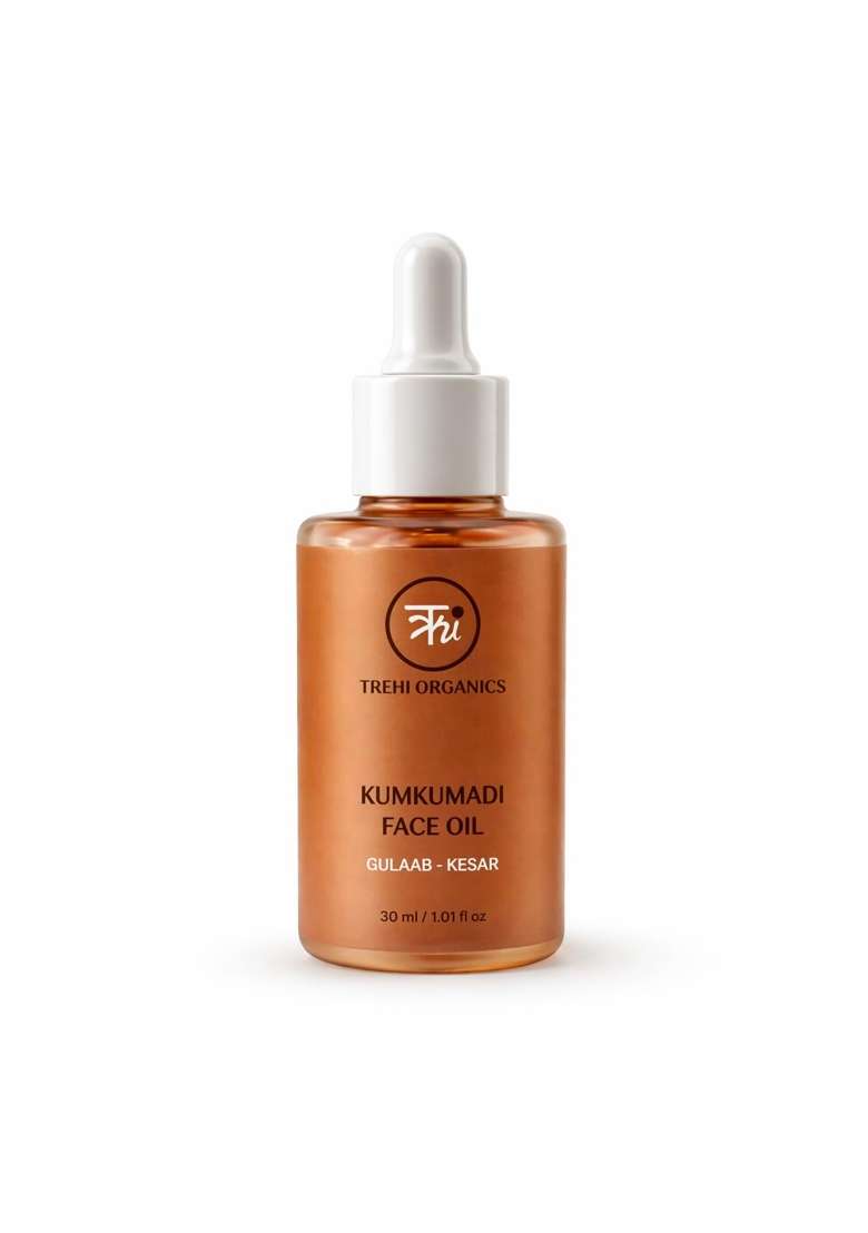 Trehi Organics Kumkumadi Face Oil Ayurvedic Face Oil for Pigmentation Glowing Skin - Indya