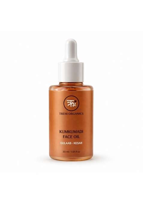 Trehi Organics Kumkumadi Face Oil Ayurvedic Face Oil for Pigmentation Glowing Skin