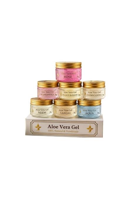 Oshadhnaya BE CALM Aloe Vera Gel 80G Natural Aloe Vera Face and Body Gel with Ayurvedic Botanical Extracts