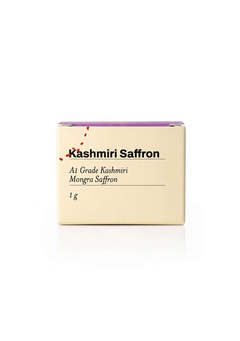 My Pahadi Dukan Kashmiri Mongra Saffron 3G Premium a Plus Grade Pure Kesar Handpicked Red Stigmas - Indya