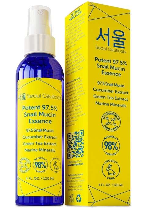 Seoulceuticals Korean Snail Mucin Essence 120ML 97 and Half Percent Snail Mucin