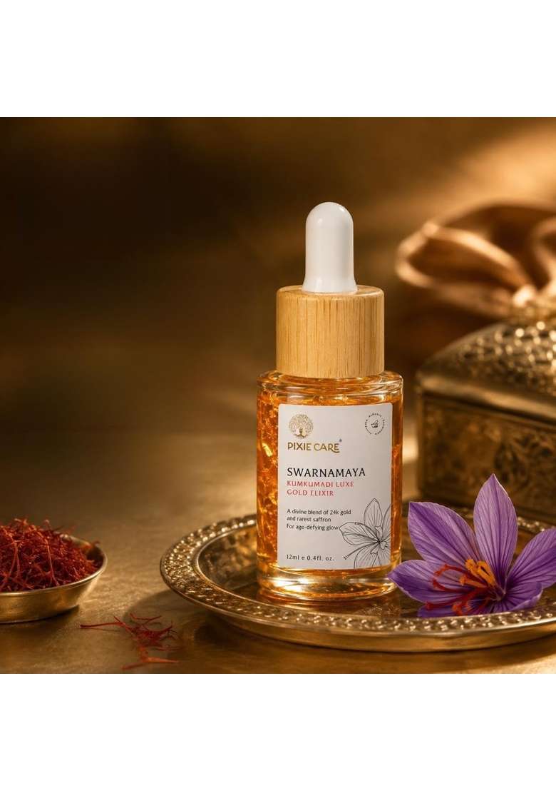 Pixie Care Swarnamaya Kumkumadi 24K Serum or Oil 12ML - Indya