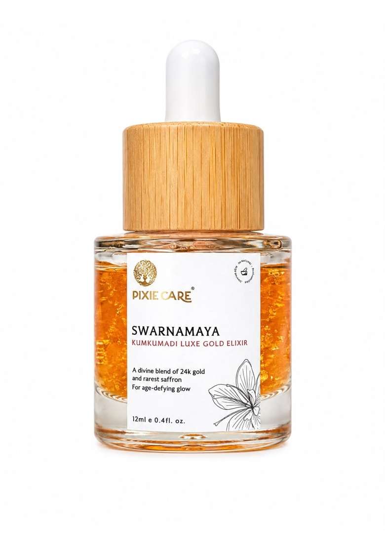 Pixie Care Swarnamaya Kumkumadi 24K Serum or Oil 12ML - Indya