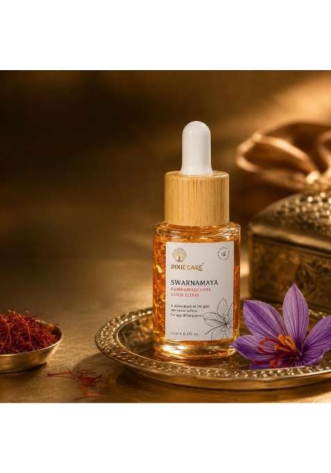 Pixie Care Swarnamaya Kumkumadi 24K Serum or Oil 12ML