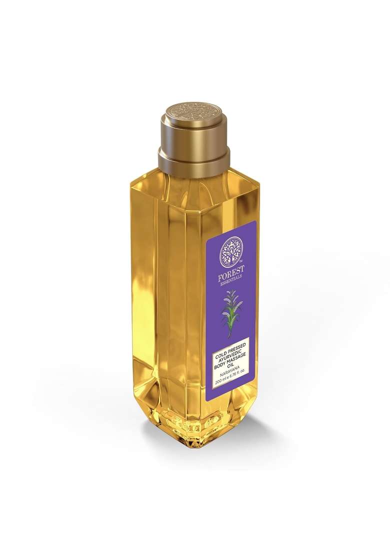 Forest Essentials Narayana Body Massage Oil Ayurvedic Pain Relief and Stress Relief Oil - Indya