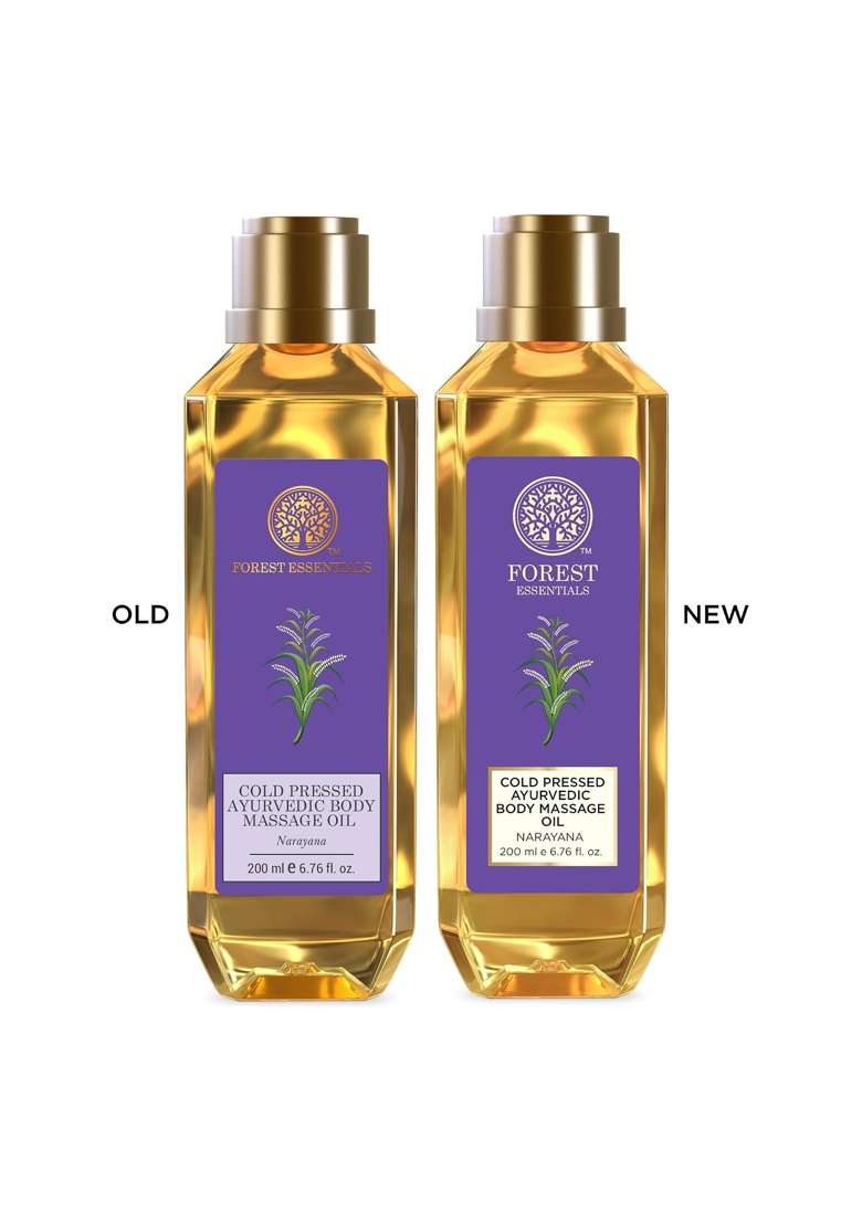 Forest Essentials Narayana Body Massage Oil Ayurvedic Pain Relief and Stress Relief Oil - Indya