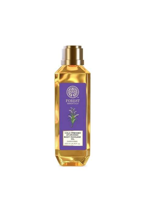 Forest Essentials Narayana Body Massage Oil Ayurvedic Pain Relief and Stress Relief Oil