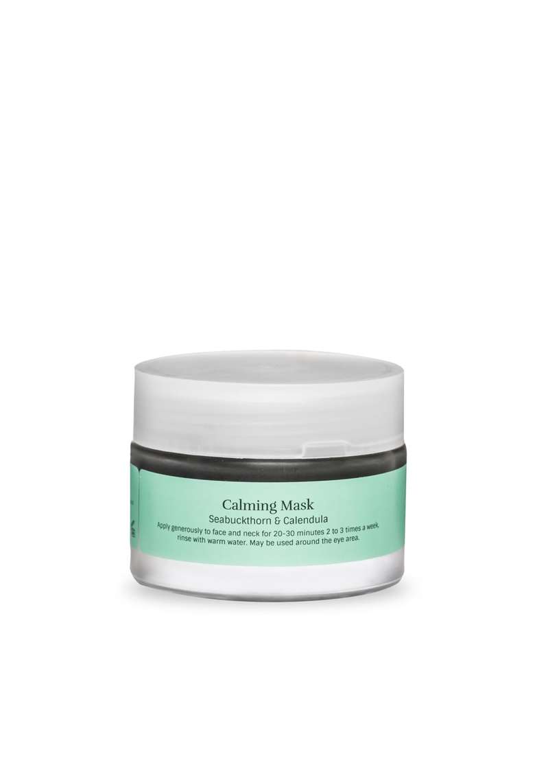 Shankara Calming Mask Seabuckthorn and ML with Cucumber Algae and Aloe Vera - Indya