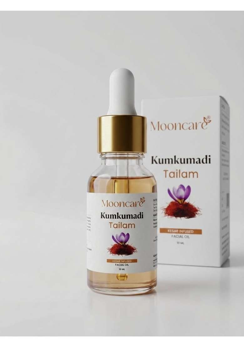 Mooncare Ayurvedic Kumkumadi Oil Tailam with Saffron and Red Sandalwood - Indya
