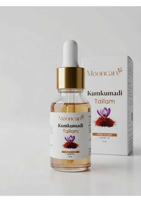 Mooncare Ayurvedic Kumkumadi Oil Tailam with Saffron and Red Sandalwood