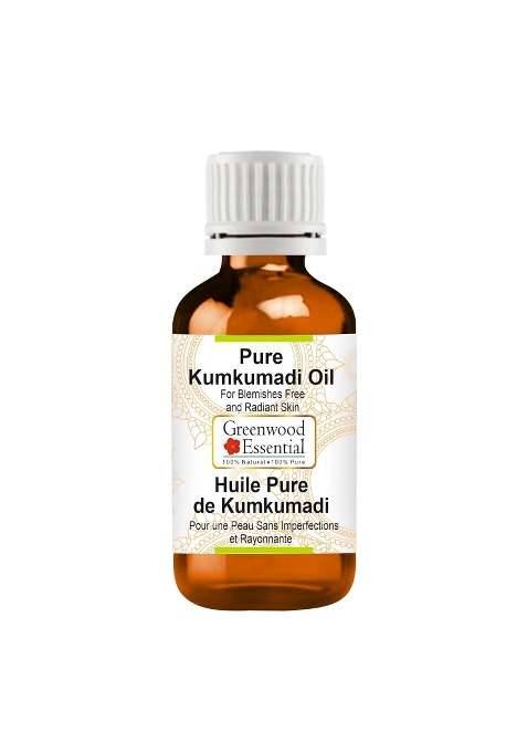 Greenwood Essential Pure Kumkumadi Oil Premium Therapeutic Grade for Hair Skin and Aromatherapy 15ML