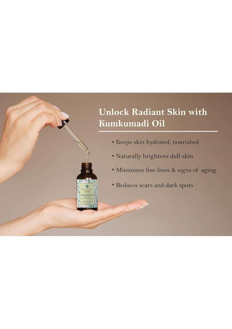 Teal and Terra Kumkumadi Oil Tailam for Skin Whitening 30ML and Neem Face Wash - Indya