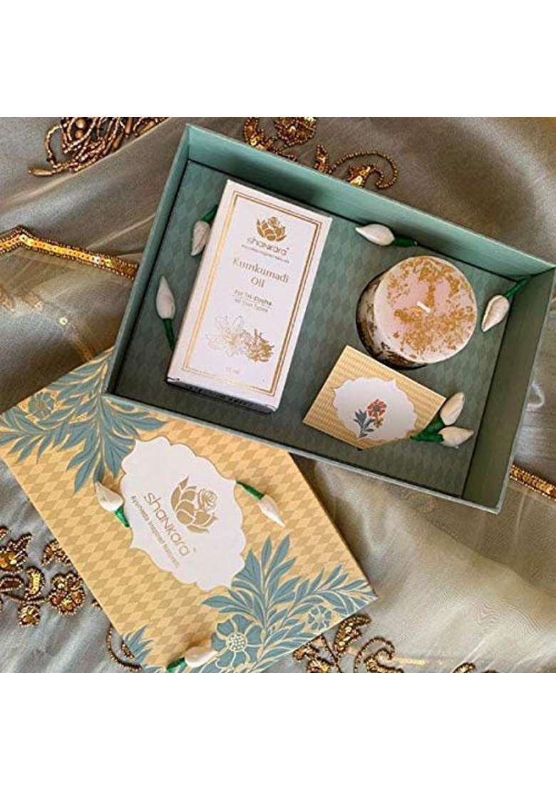 Shankara White the Timeless Radiance Combo Kumkumadi Oil - Indya