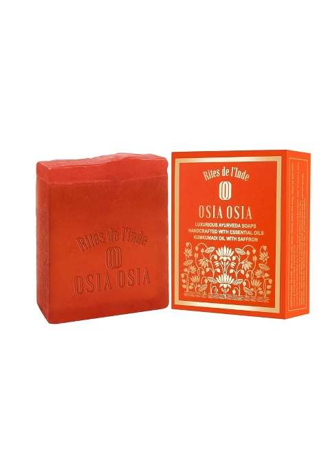Osia Orange Ayurvedic Handmade Kumkumadi and Saffron Herbal Soap Pack of 10