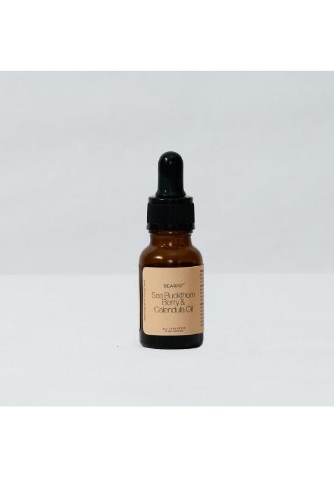 Dearist Sea Buckthorn Berry and Calendula Face Oil Omega 3 6 7 and 9 Plus 200 Bioactives Collagen Acne Scars