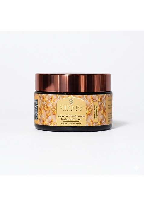 Viveda Essentials Swarna Kumkumadi Radiance Cream Ayurvedic Face Cream for Glowing Skin