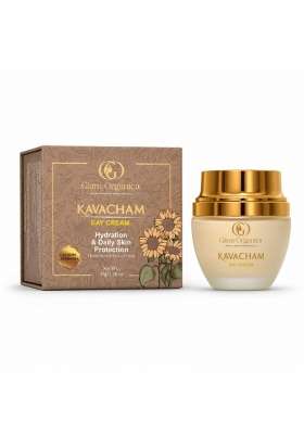 GLAM Organica Kavacham Day Cream 50 G Daily Hydration and Sun Protection