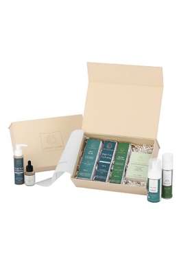 Natures Kinn Skincare Gift Set High Tide and Aloe Honey Facewash Pure Radiance Serum