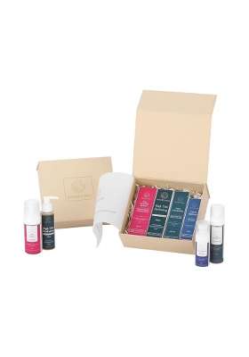 Natures Kinn Skincare Gift Set High Tide and Cloud Cleanse Facewash Dew Glow Moisturizer SPF 35
