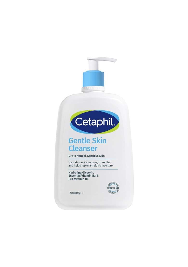 Cetaphil White Gentle Skin Cleanser for Dry Normal Sensitive Skin 1000 ML - Indya