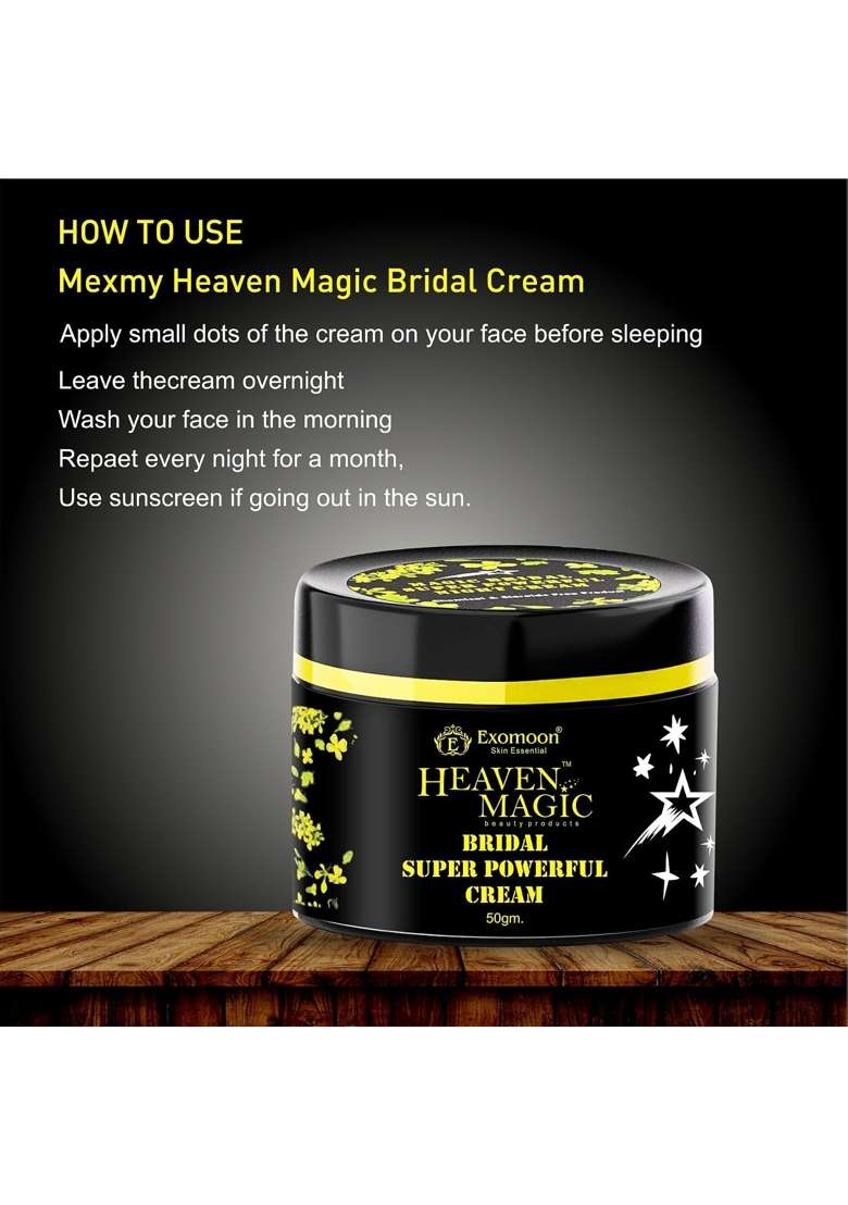 Exomoon Heaven Magic Bridal Super Powerful Cream 50G for Women and Men - Indya