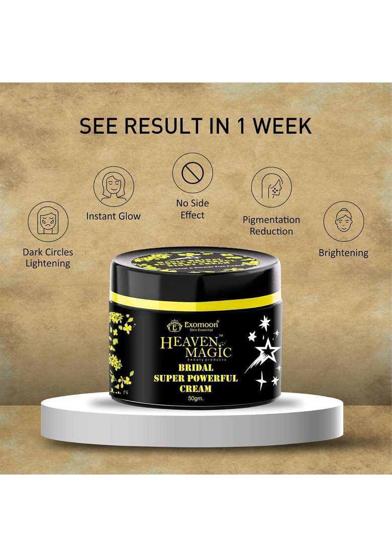 Exomoon Heaven Magic Bridal Super Powerful Cream 50G for Women and Men - Indya