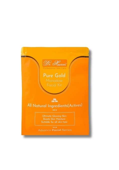 La Marinere Pure Gold Facial Kit for Men and Women Ideal for All Skin Type Pack of 5