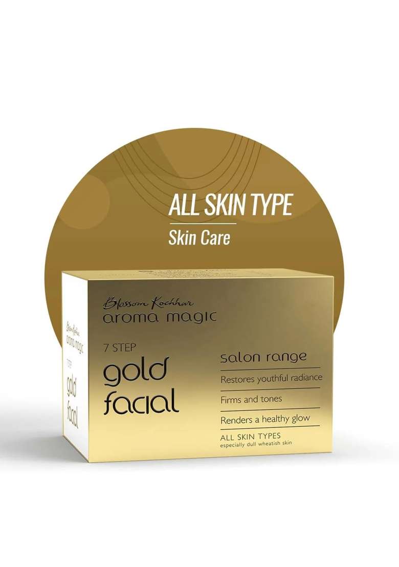 Aroma Magic Gold Facial Kit 5 X 96 G - Indya