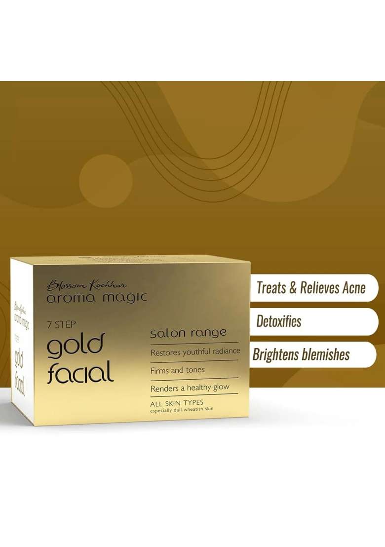 Aroma Magic Gold Facial Kit 5 X 96 G - Indya