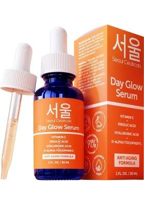 Orange Seoulceuticals Korean Vitamin C Serum for Glowing Skin