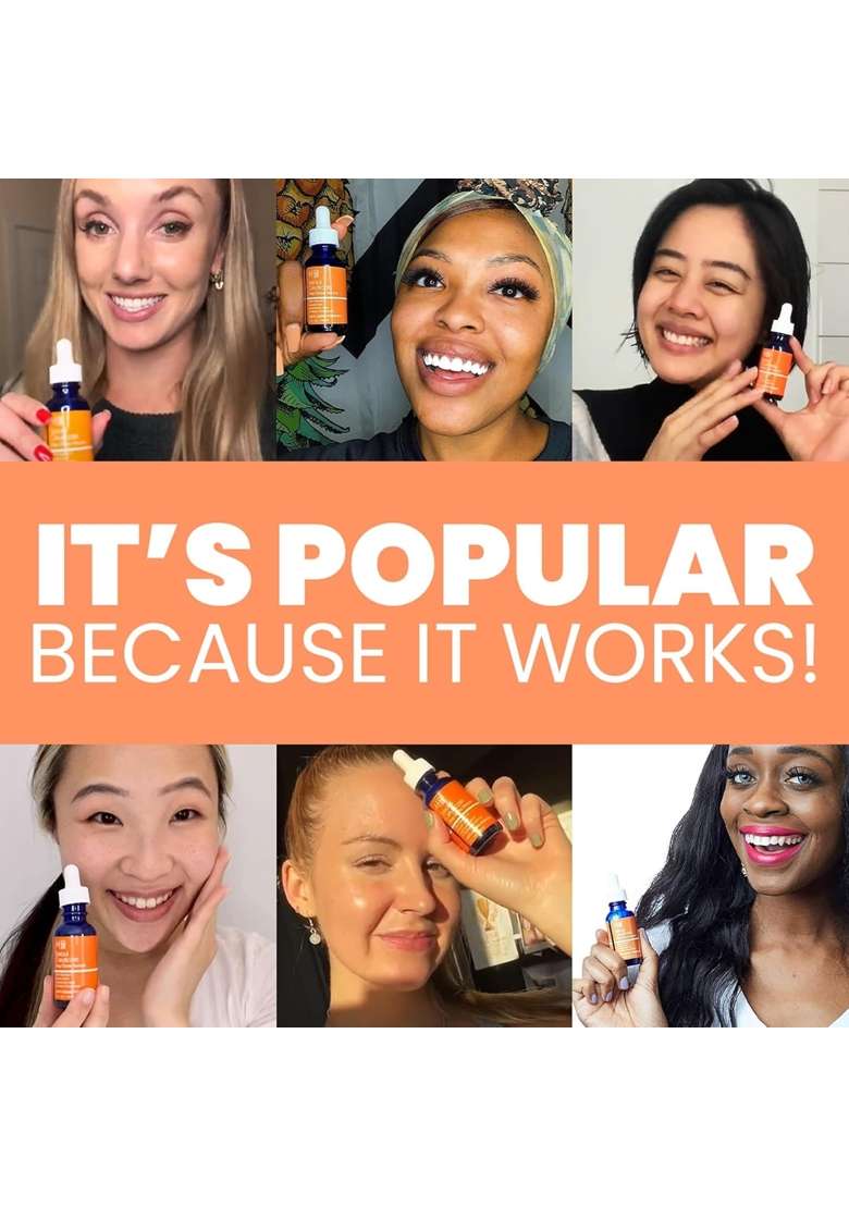 Orange Seoulceuticals Korean Vitamin C Serum for Glowing Skin - Indya