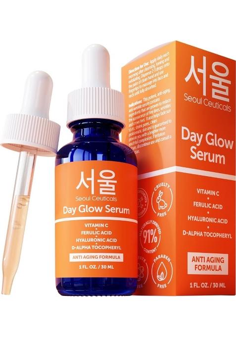 Orange Seoulceuticals Korean Vitamin C Serum for Glowing Skin