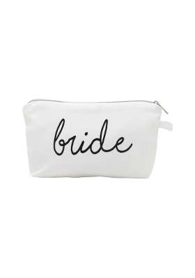 Funky Junque Makeup Bag Bride Squad Toiletry Cosmetic Case Bridal Shower Bachelorette Party Favors Travel