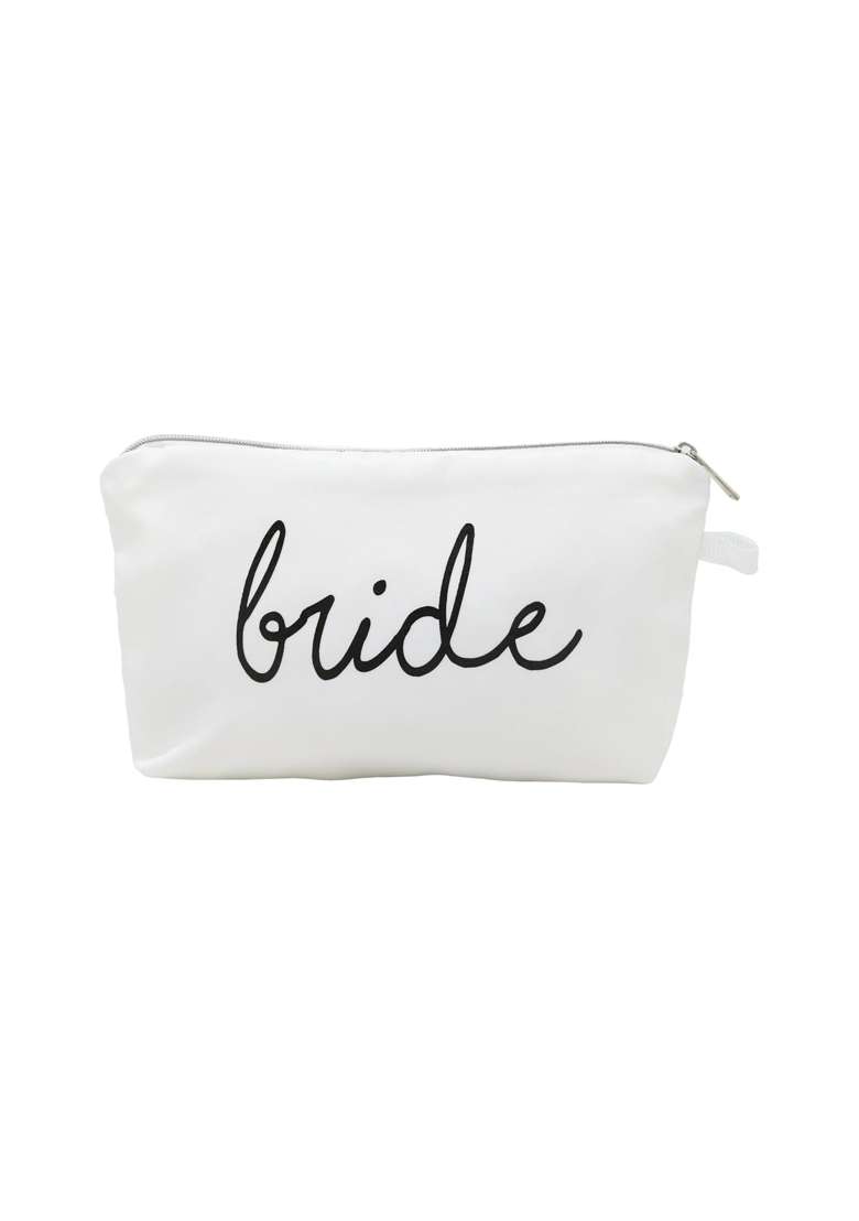 Funky Junque Makeup Bag Bride Squad Toiletry Cosmetic Case Bridal Shower Bachelorette Party Favors Travel - Indya