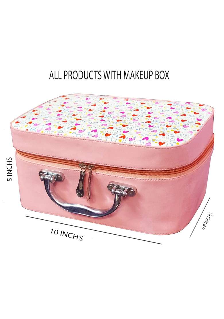 VOLO All in One Makeup Kit Pc Maroon Set of 32 - Indya