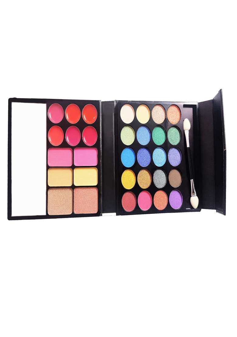 VOLO All in One Makeup Kit Pc Maroon Set of 32 - Indya